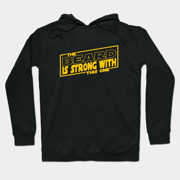 The Beard Is Strong With This One Hoodie by AngryMongoAff